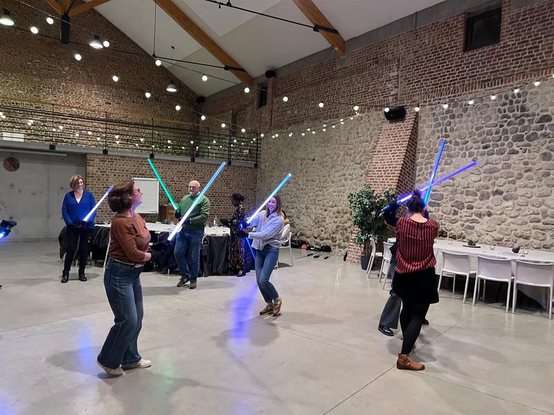 Lightsaber Schermen (Indoor)